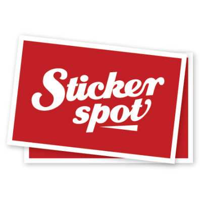 Standard Paper Stickers 90x55mm