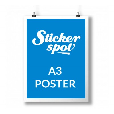 A3 Posters Full Colour 2 Sides