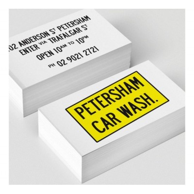 Business Cards Full Colour 2 Sides 350gsm Gloss Laminate 2 Sides