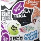 Rectangle Stickers 150x75mm